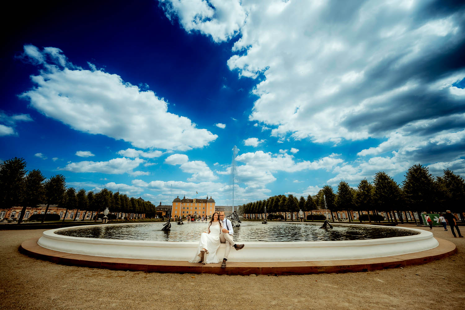 Hochzeit im Schlosspark, Schloss, Schwetzingen bei Heidelberg, hochzeitsfotograf, fotograf